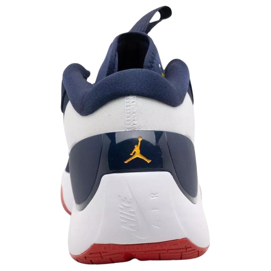 Кроссовки для баскетбола Jordan Zoom Separate Амортизация Противоскользящие MID Баскетбольные кроссовки Мужские Синие - изображение 4