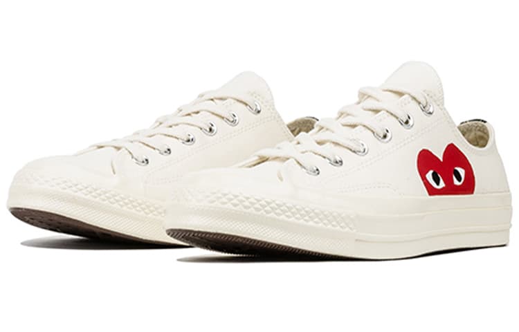 Кеды CDG x Converse 1970s Chuck Taylor All-Star Ox White - изображение 3