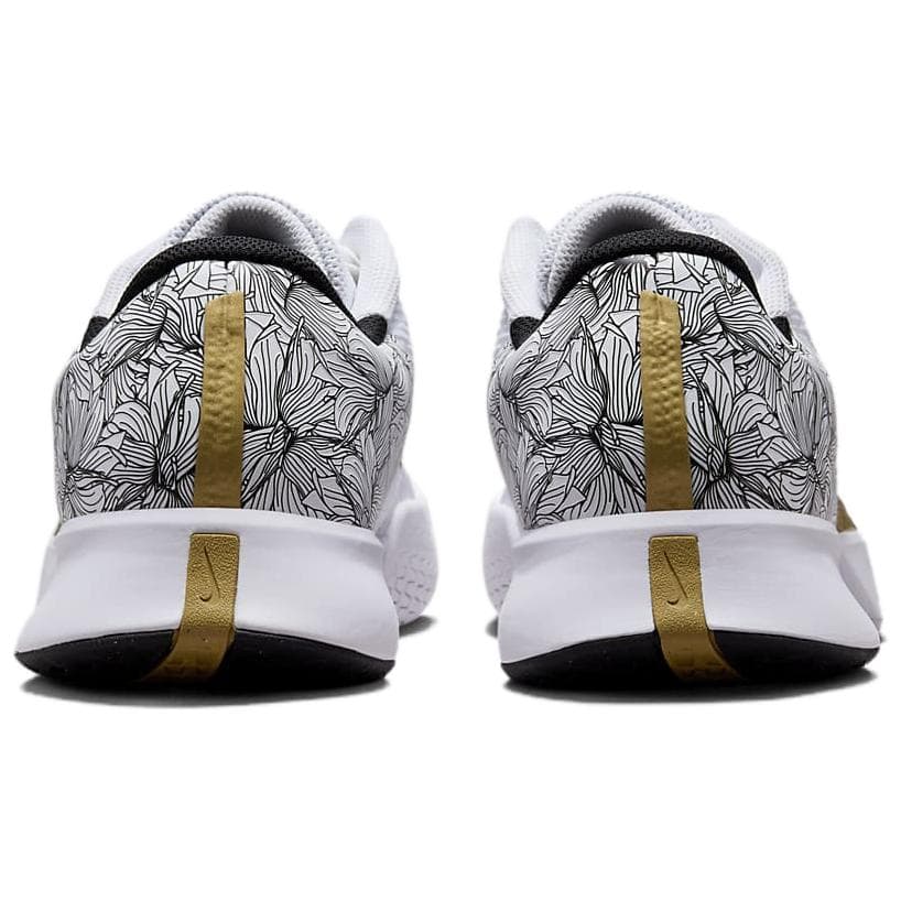 Кроссовки для тенниса Nike Court Vapor Abrasion Resistant Поддержка Низкие Кроссовки для Тениса Унисекс Белые - изображение 5