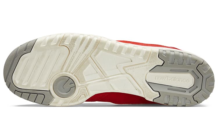 Ретро баскетбольные кроссовки New Balance 550 Red - изображение 5