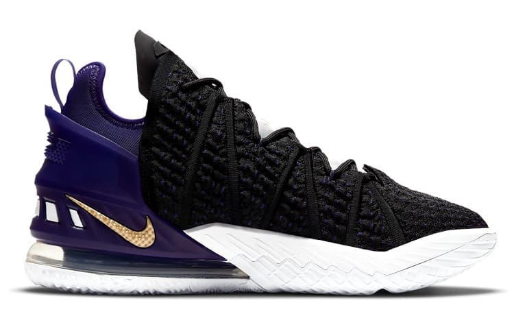 Кроссовки для баскетбола Nike LeBron 18 "Lakers" - изображение 2