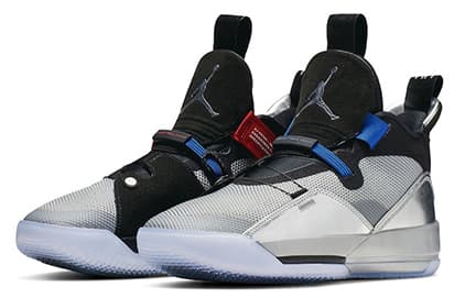 Кроссовки для баскетбола Jordan Air Jordan 33 All-Star 2019 Silver - изображение 3