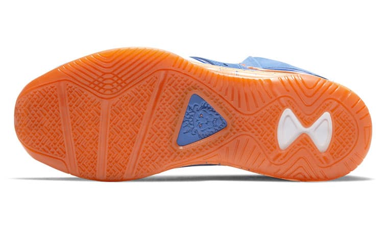 Кроссовки для баскетбола Nike Lebron 8 QS "Blue and Orange" - изображение 6