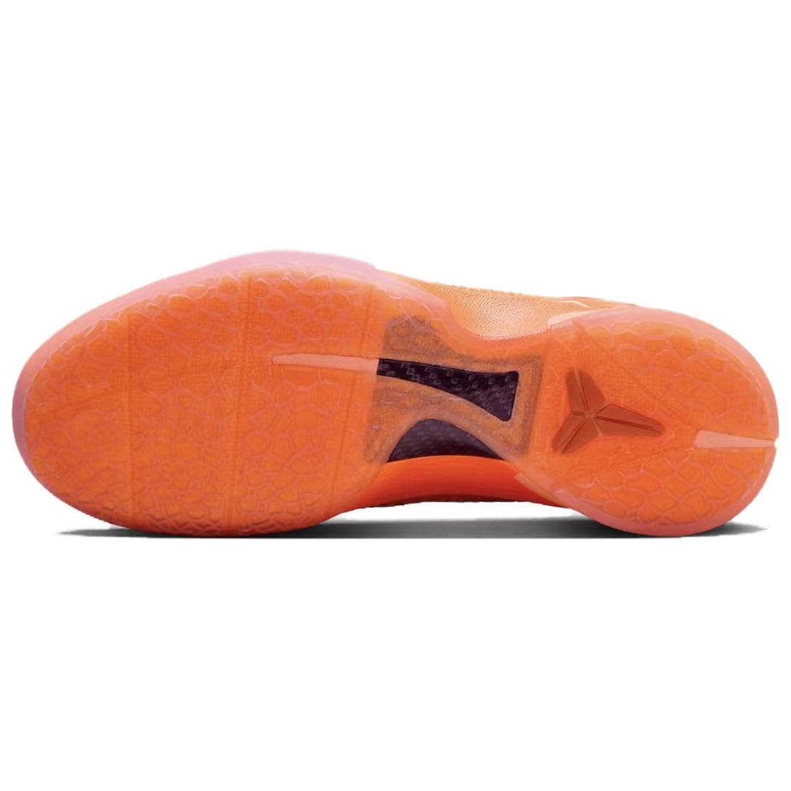 Кроссовки для баскетбола NIKE Zoom Kobe 6 Low Топ Баскетбольные кроссовки Мужской Апельсин Серебряный - изображение 4