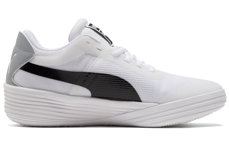 Кроссовки для баскетбола PUMA Clyde All Pro Team White Black Grey - изображение 2