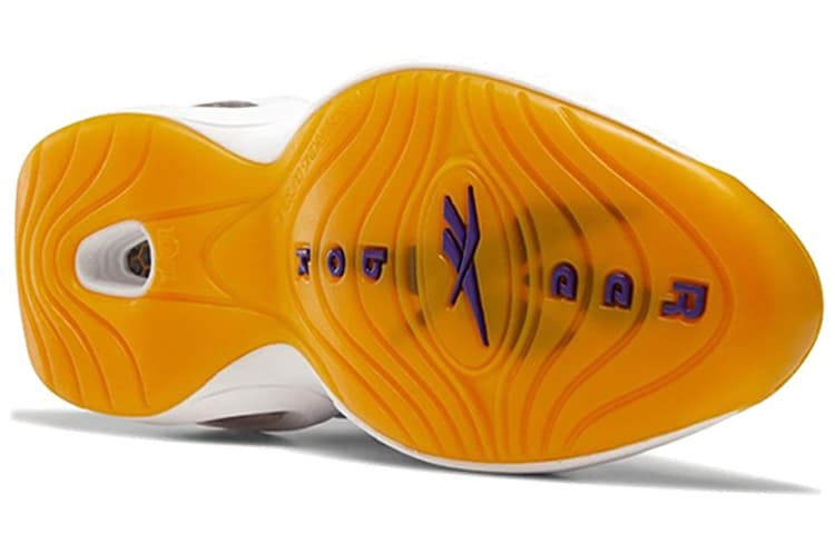 Кроссовки для баскетбола Reebok Question "Yellow Toe" - изображение 6