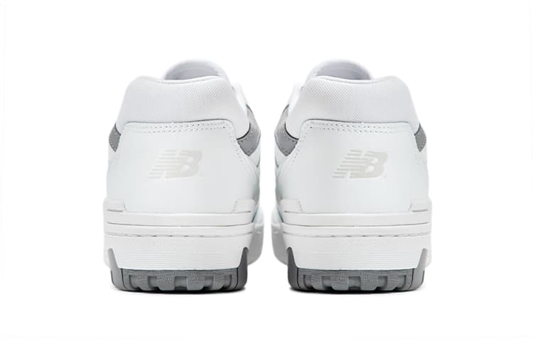 Ретро баскетбольные кроссовки New Balance 550 White Grey - изображение 4
