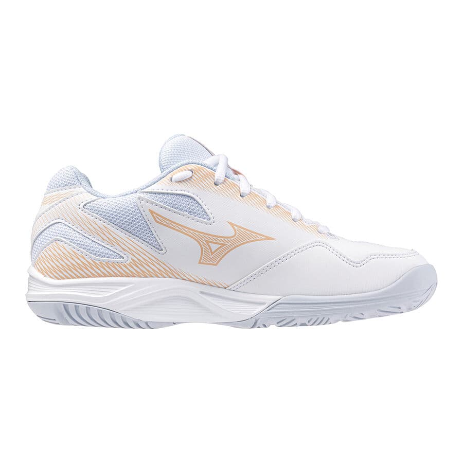 Кроссовки для спортзала Mizuno Stealth Star 2 JR White Gold - изображение 2