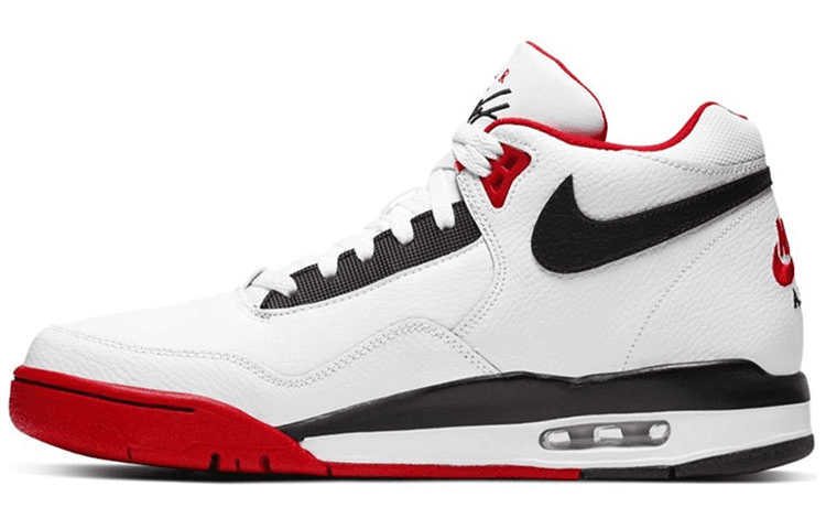 Ретро баскетбольные кроссовки Nike Flight Legacy Red White - изображение 7