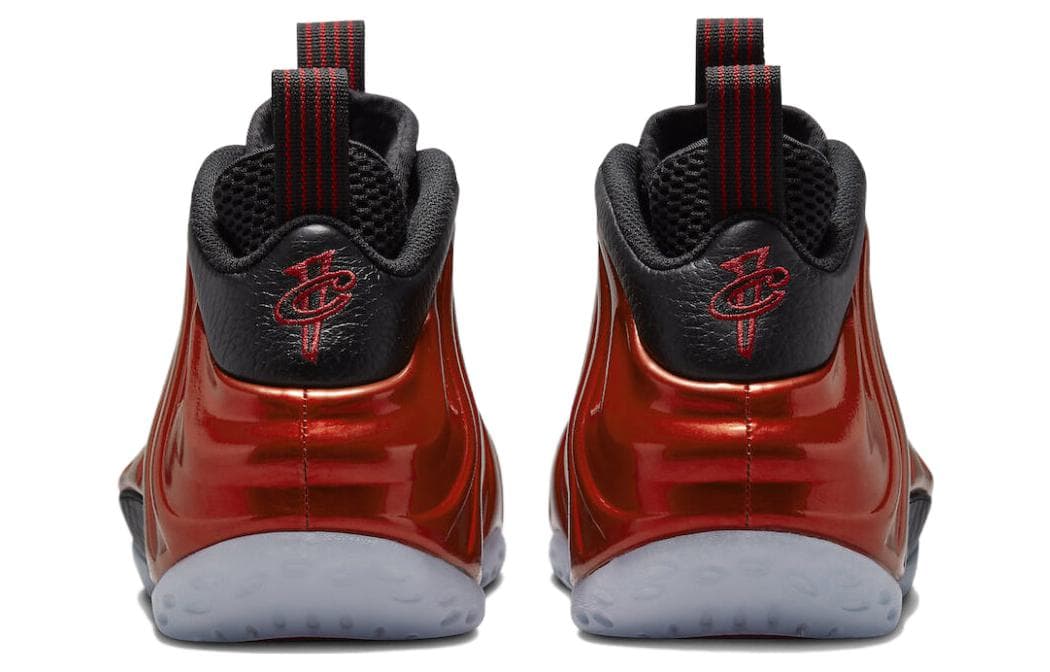 Ретро баскетбольные кроссовки Nike Air Foamposite One "Metallic Red" - изображение 5