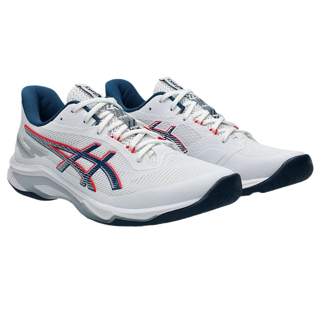 Кроссовки ASICS NETBURNER BALLISTIC FF 4 Low Топ Волейбольные кроссовки Мужские Серый Белый - изображение 2
