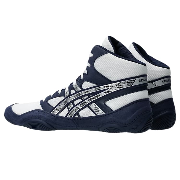 Кроссовки для спортзала ASICS Snapdown 4 Покрытие MID Тренировочные Кроссовки Мужские Синие Белые - изображение 4