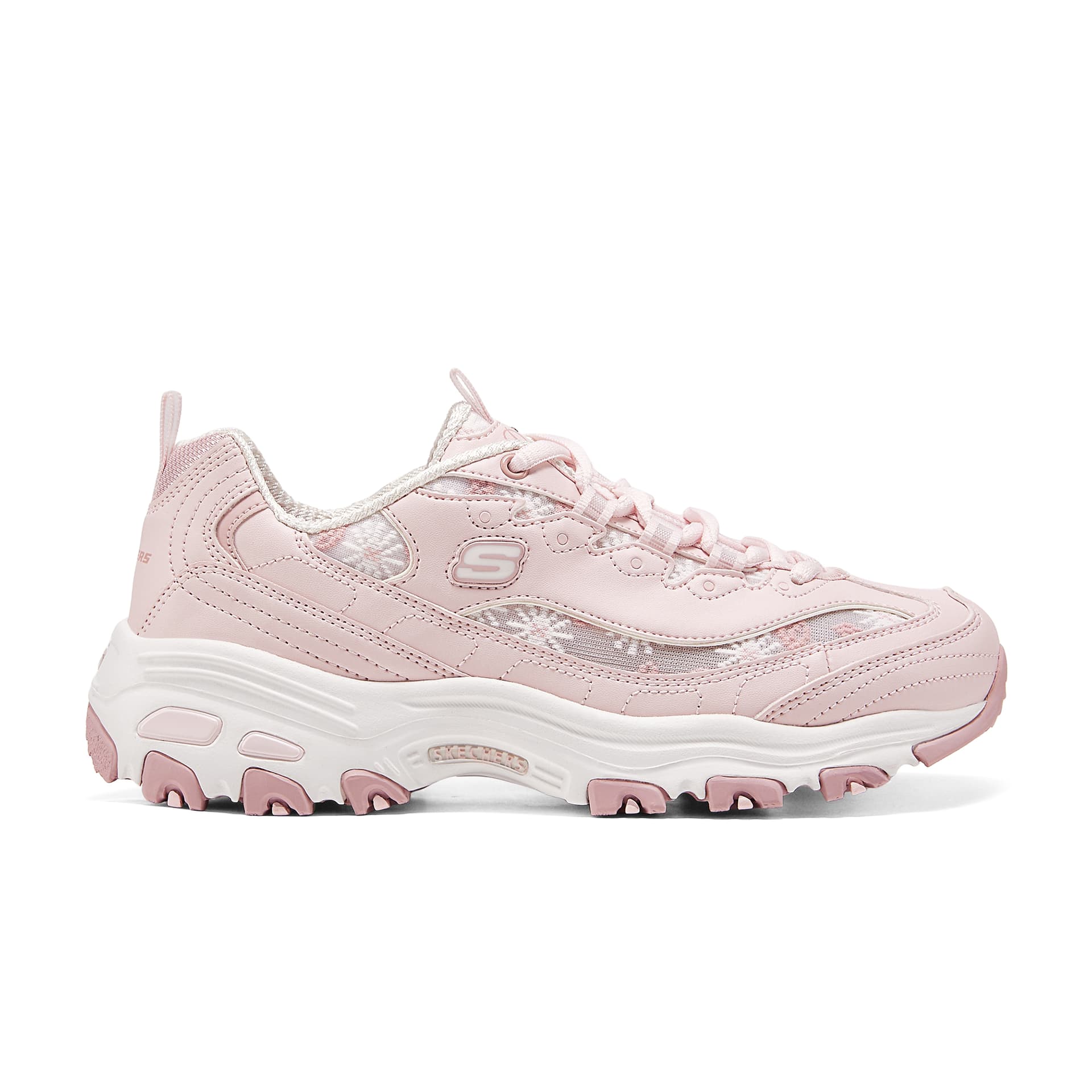 Кроссовки Skechers D'Lites 1,0 Low Топ Массивные кроссовки Женские Светло-розовый - изображение 2