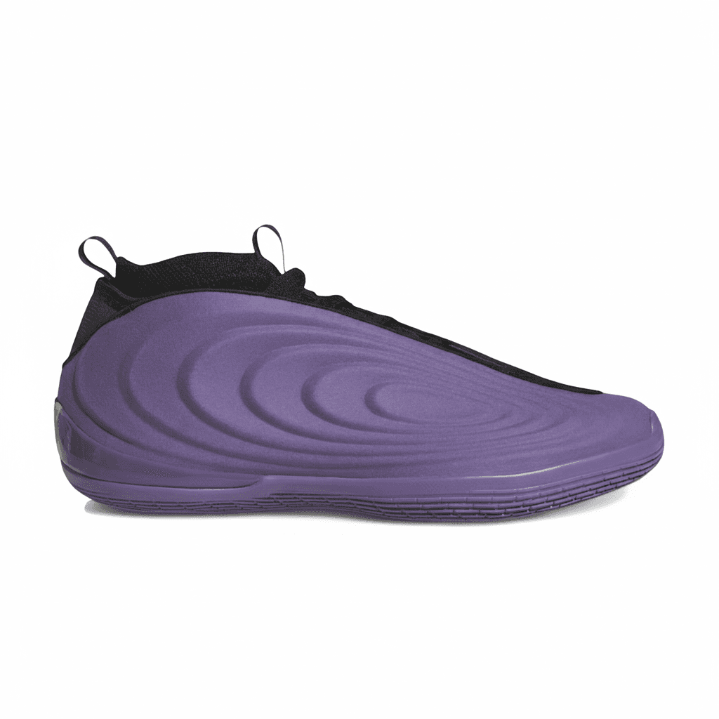 Кроссовки для баскетбола Adidas Harden Vol.10 MID Топ Баскетбольные кроссовки Мужские Фиолетовые Черные - изображение 2