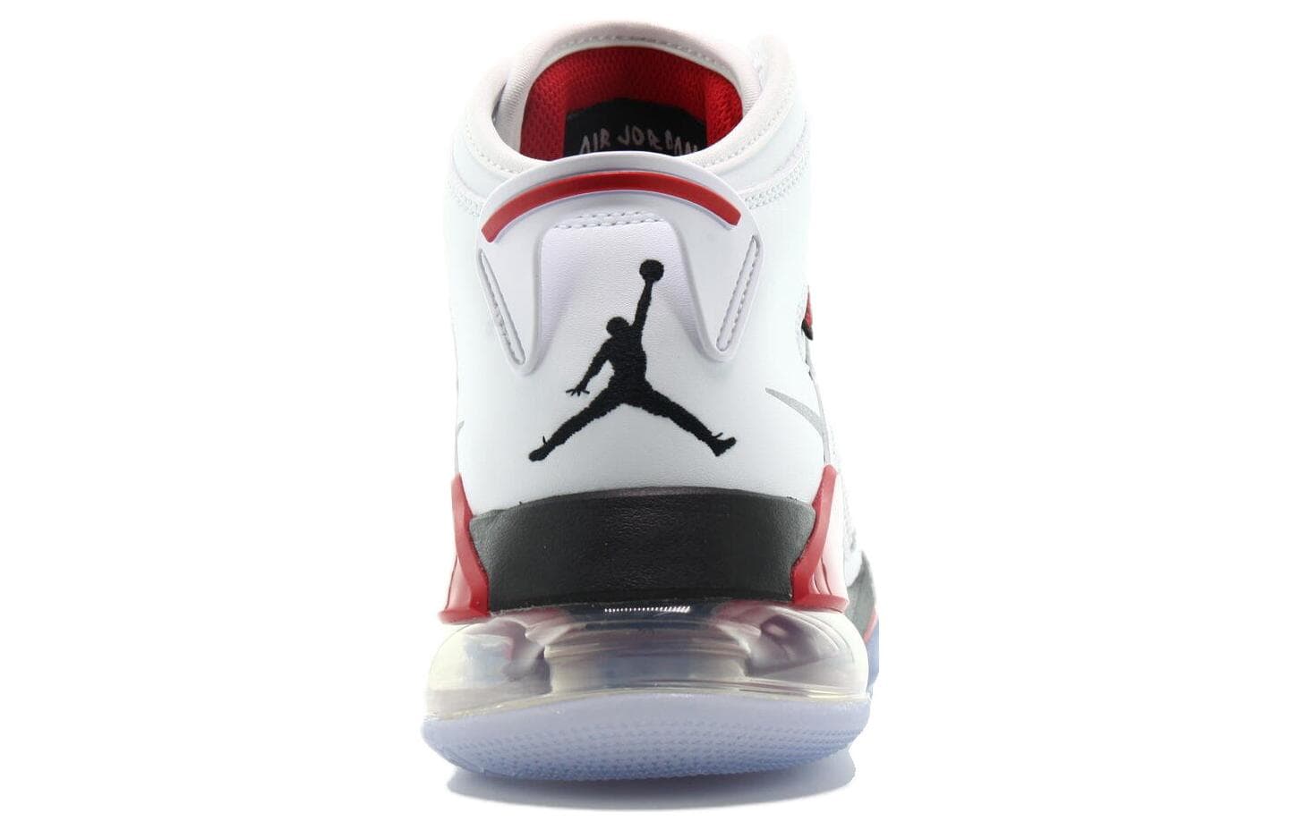 Ретро баскетбольные кроссовки Jordan Mars 270 White Red - изображение 5