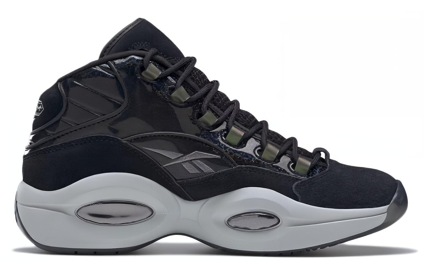 Ретро баскетбольные кроссовки Panini x Reebok Question Retro Basketball Shoes - изображение 2