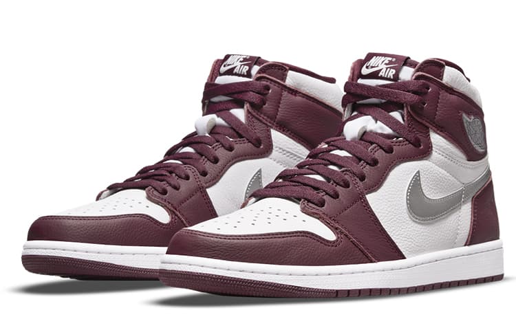 Ретро баскетбольные кроссовки Jordan Air Jordan 1 High OG "Bordeaux" - изображение 3