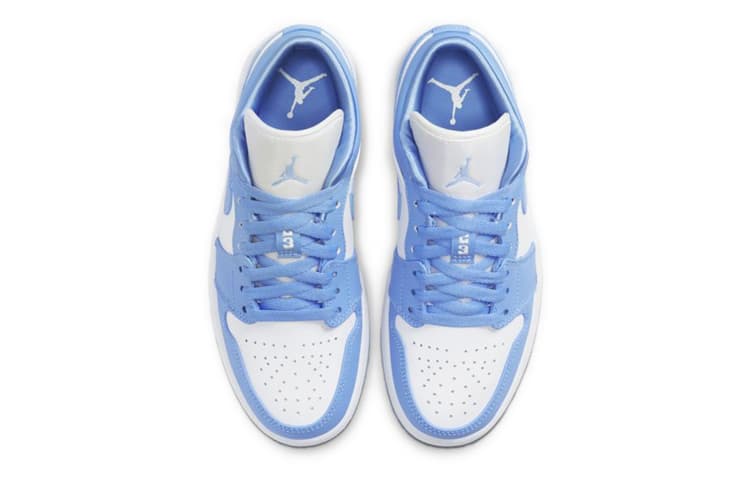 Ретро баскетбольные кроссовки Jordan Air Jordan 1 "University Blue" - изображение 4