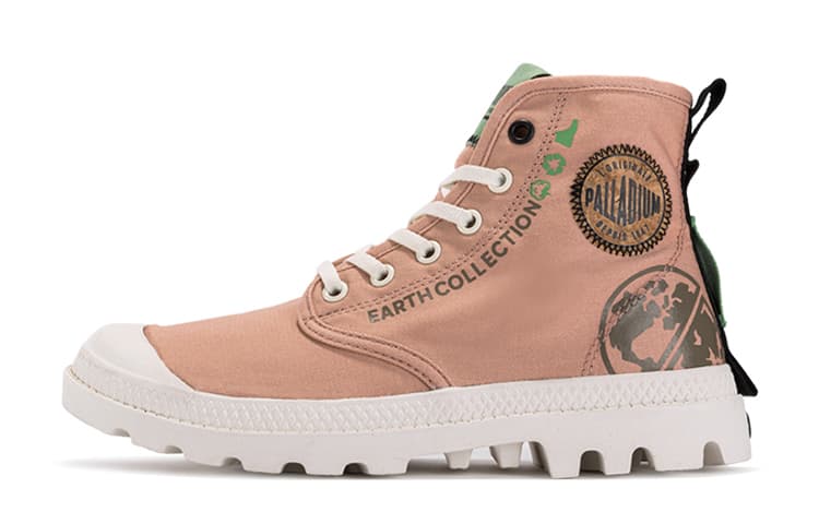 Кеды Palladium Pampa Organic Metro Rose Pink - изображение 1