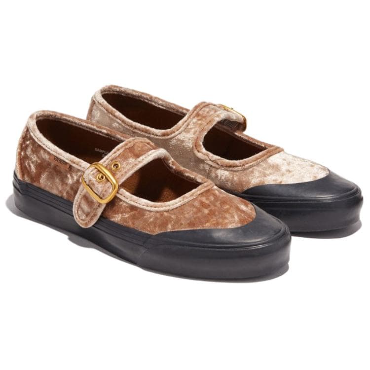 VANS Mary Jane Туфли Мэри Джейн Женские Коричневый - изображение 2
