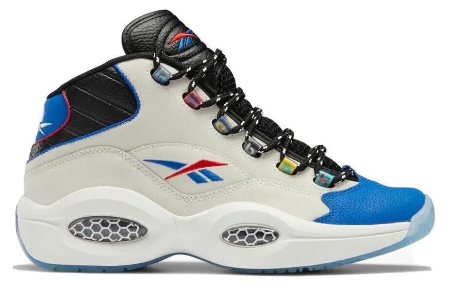 Ретро баскетбольные кроссовки Reebok Question Mid "Answer To No One" - изображение 2
