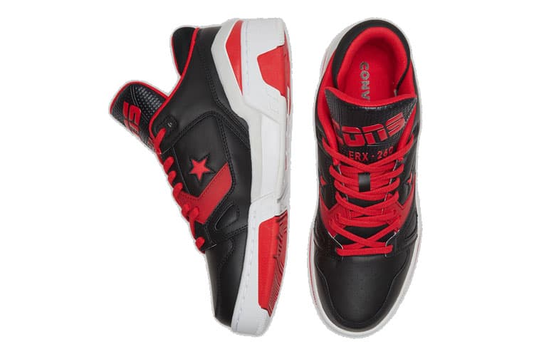 Ретро баскетбольные кроссовки Converse ERX 260 Low Black Red - изображение 4