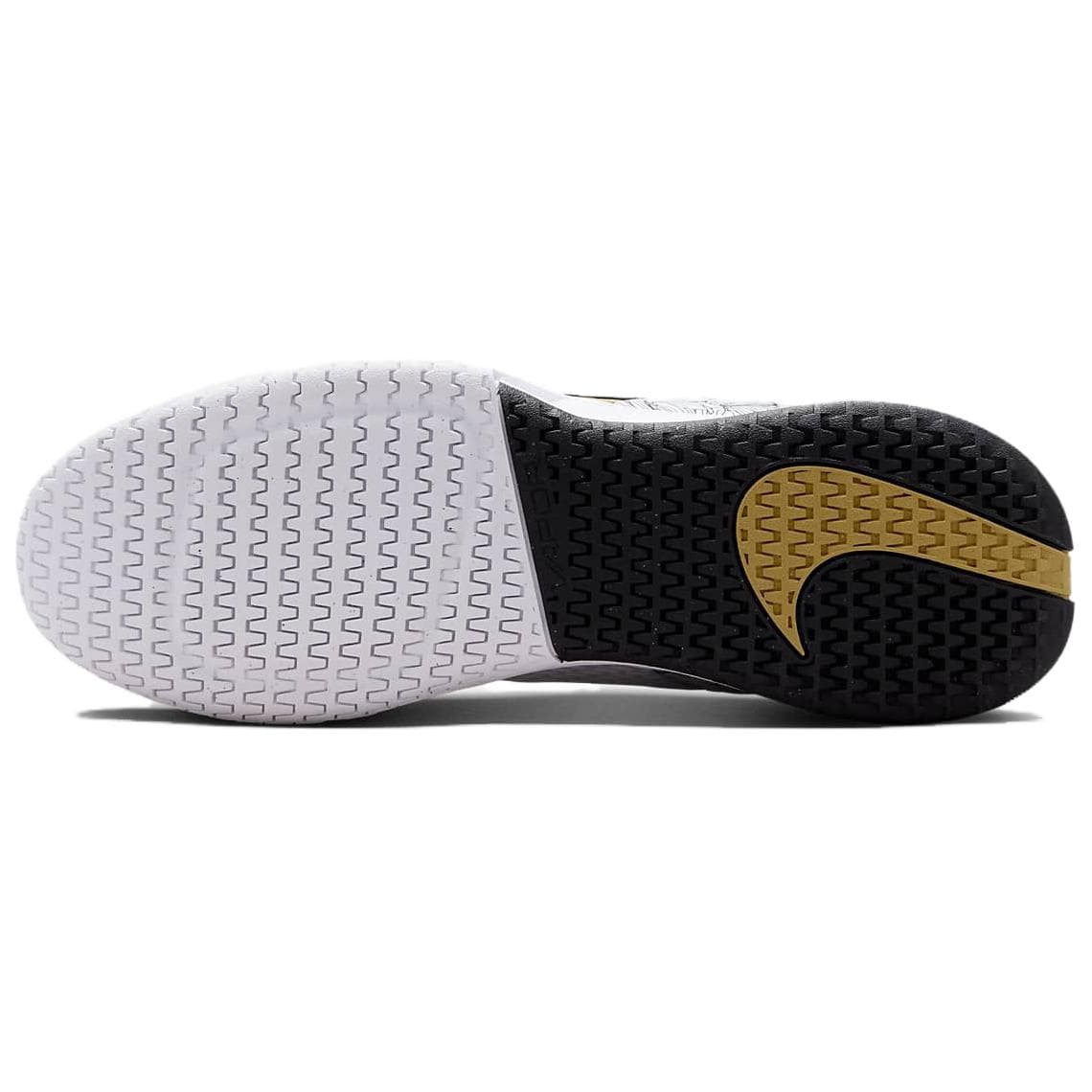 Кроссовки для тенниса Nike Court Vapor Abrasion Resistant Поддержка Низкие Кроссовки для Тениса Унисекс Белые - изображение 6
