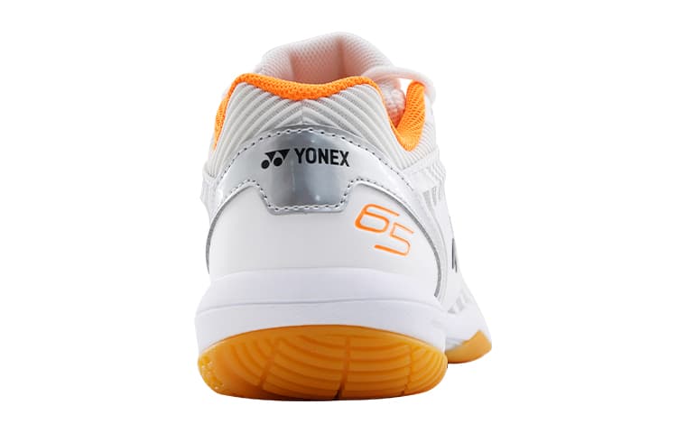 Кроссовки для бадминтона YONEX 65 White Silver Orange - изображение 4