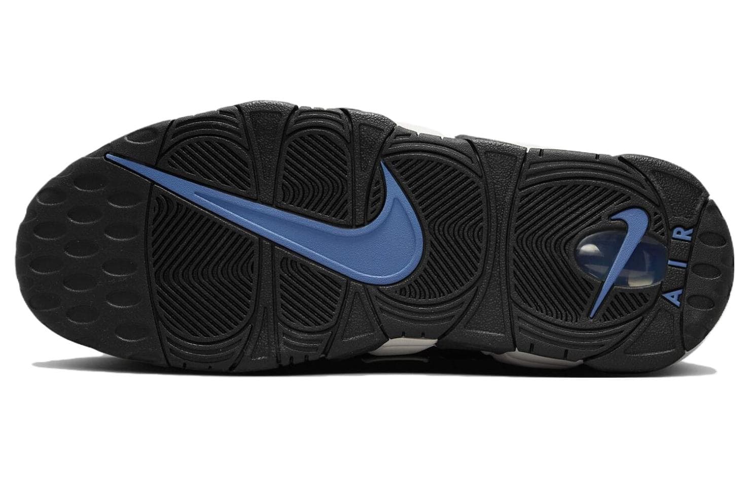 Ретро баскетбольные кроссовки Nike Air More Uptempo Black White - изображение 6