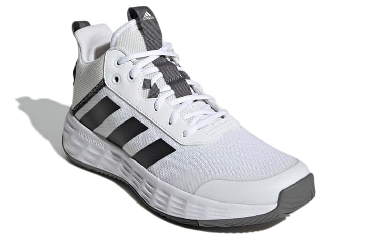 Кроссовки для баскетбола adidas OwnTheGame White Black - изображение 3
