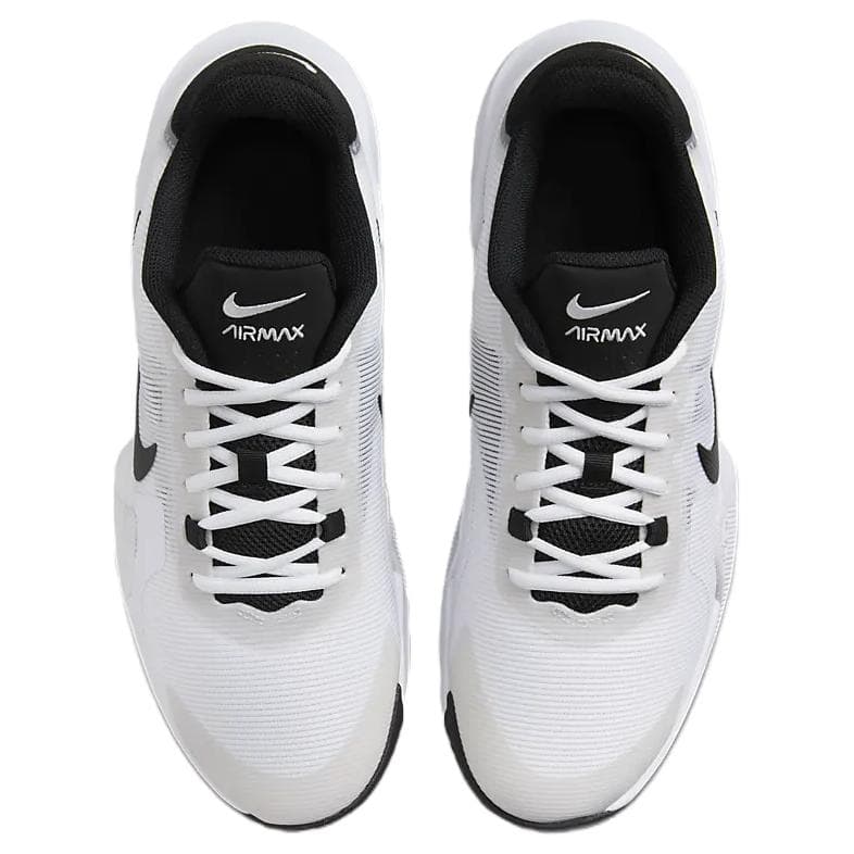 Кроссовки для баскетбола Nike Air MAX IMPACT 4 Удобные Износостойкие Низкие Баскетбольные Кроссовки Мужские Белый Черный - изображение 4