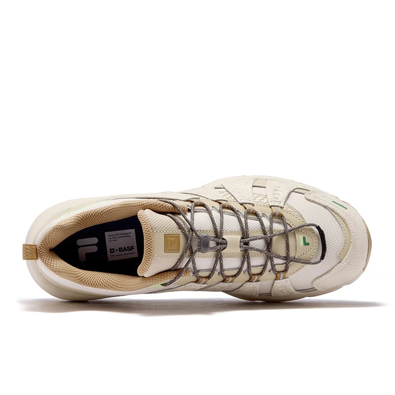 Кроссовки FILA FUSION COMO X Высота Увеличивающие Низкие Масивные Кроссовки Мужские Белый Лебедь Серый - изображение 4
