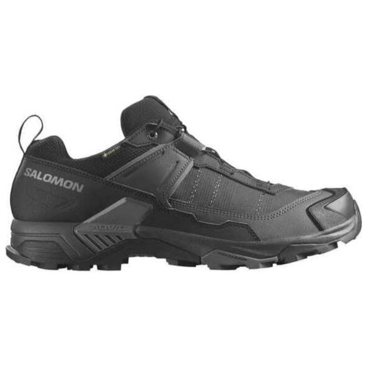 Кроссовки Salomon X ULTRA 5 Ткань Дышащий Водонепроницаемый Низкий Верх Походная Обувь Мужская Черная - изображение 2