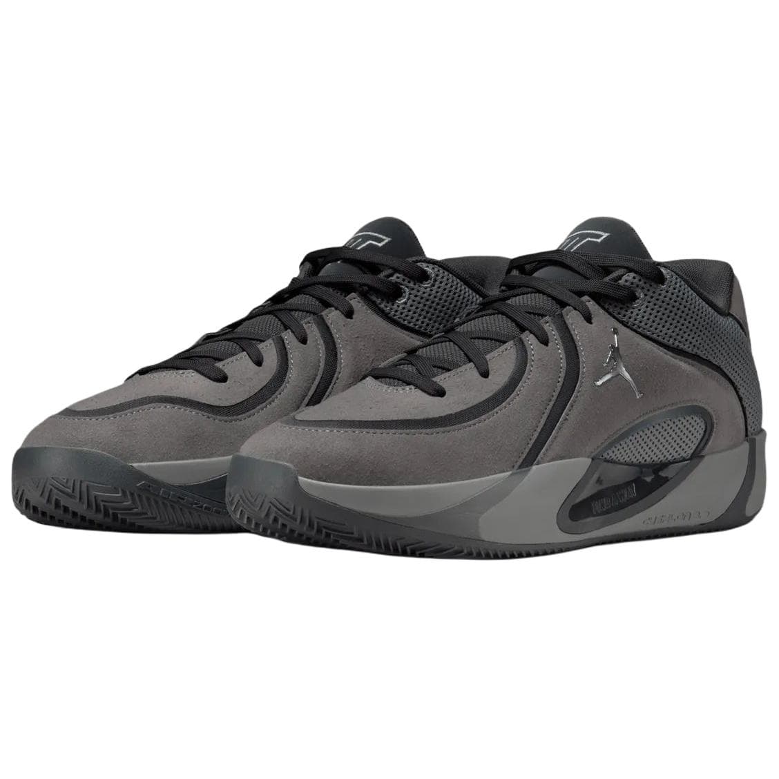 Кроссовки для баскетбола Jordan x Tatum 4 PF Удобные поддерживающие баскетбольные кроссовки Мужской Дымчато-серый - изображение 3