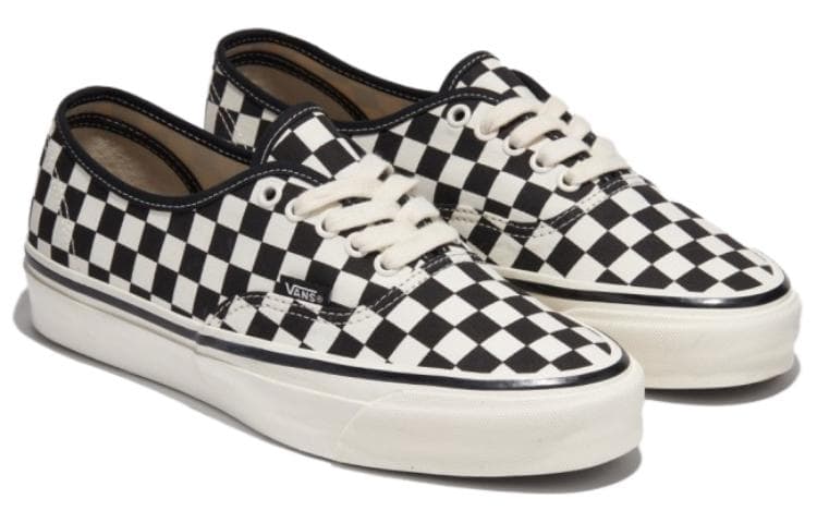 Кеды Vans Аутентичный Классический и Универсальный Устойчивый к Износу Низкие Кеды Унисекс Черный Белый - изображение 2