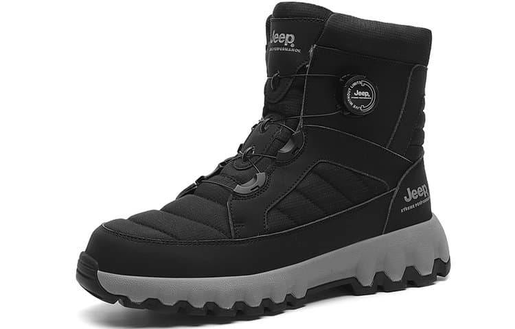 Ботинки зимние Jeep Snow Boots Black - изображение 3