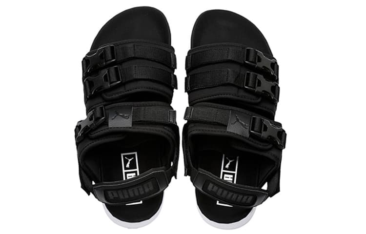 Сандалии с ремешком Puma Leadcat YLM 19 Black White - изображение 4