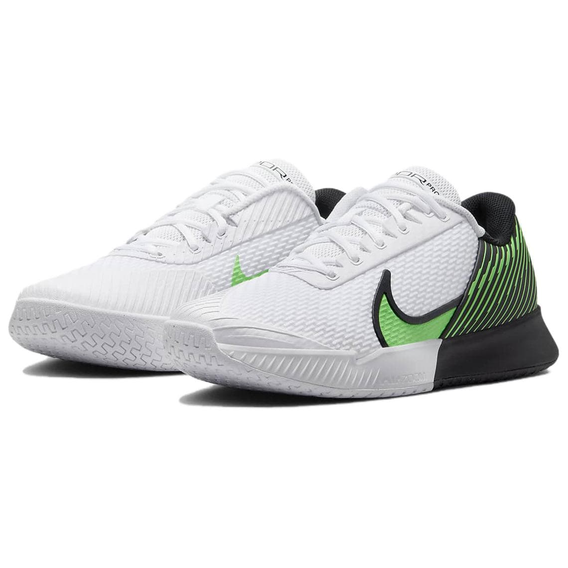 Кроссовки для тенниса Nike Air Zoom Vapor Pro 2 HC White Green - изображение 3