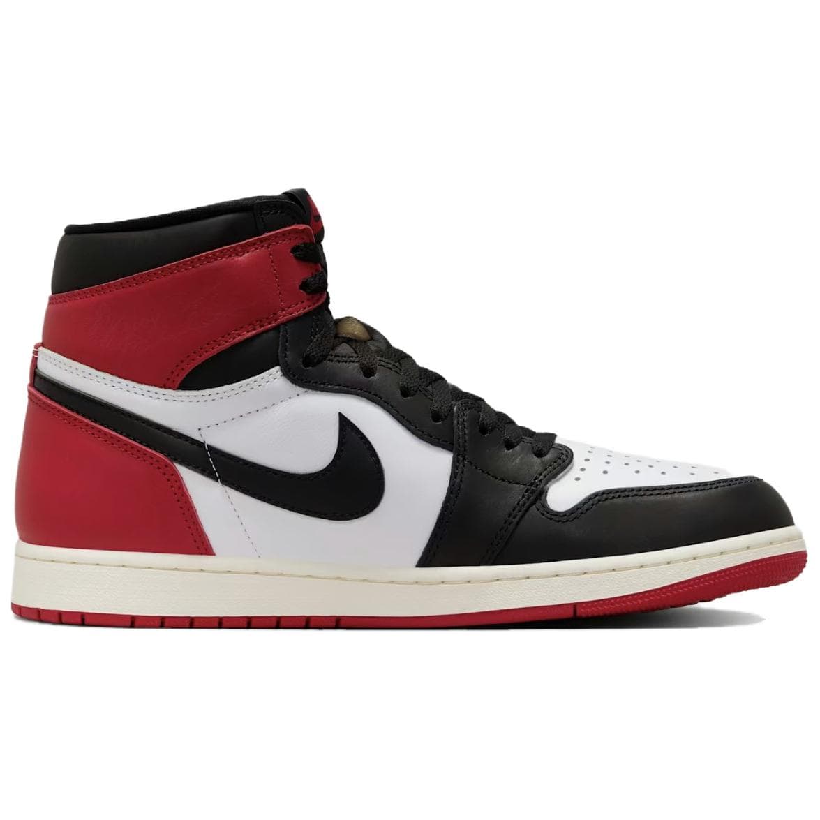 Ретро баскетбольные кроссовки Jordan Air Jordan 1 High OG "Black Toe Reimagined" - изображение 2