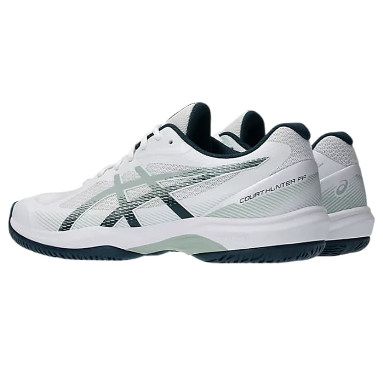 Кроссовки для бадминтона asics COURT HUNTER FF Лоу-топы Кроссовки для бадминтона Мужской Белый - изображение 4