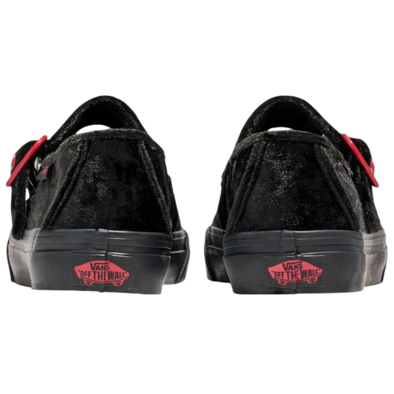 VANS Mary Jane Туфли Мэри Джейн Женские Черные Красные - изображение 3