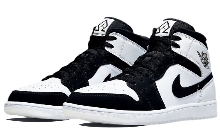 Ретро баскетбольные кроссовки Jordan Air Jordan 1 Mid SE "Diamond Shorts" - изображение 3