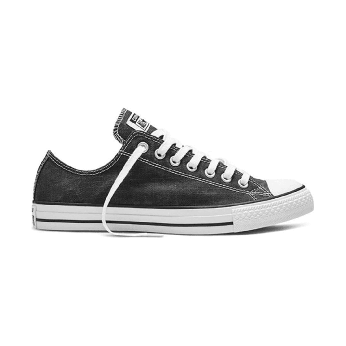 Кеды Converse Chuck TAYLOR Сезонный Удобный и Легкий Устойчивый к Износу Низкие Кеды Женские Серый Черный - изображение 2
