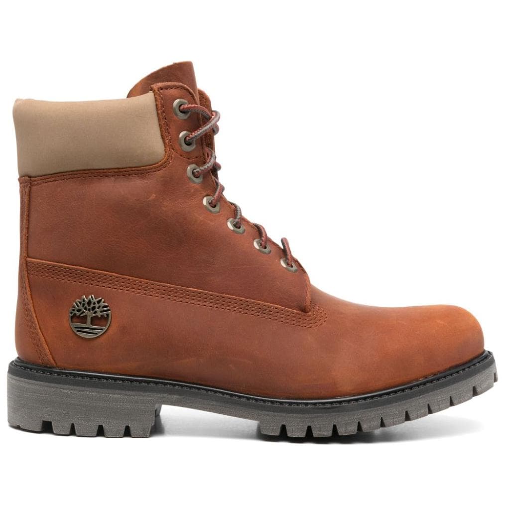 Сапоги Timberland PREMIUM Удобные ботильоны мужские коричневые - изображение 2