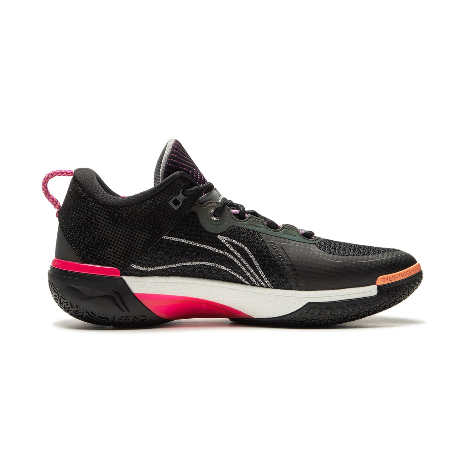 Кроссовки для баскетбола Li NING Wade Shadow 6 Low Топ Баскетбольные кроссовки Мужской Черный - изображение 2