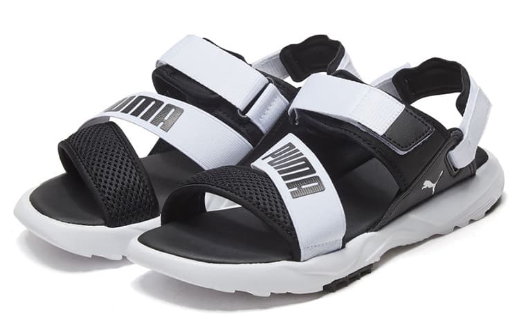 Сандалии с ремешком Puma Js Trail Sandal Black White - изображение 3