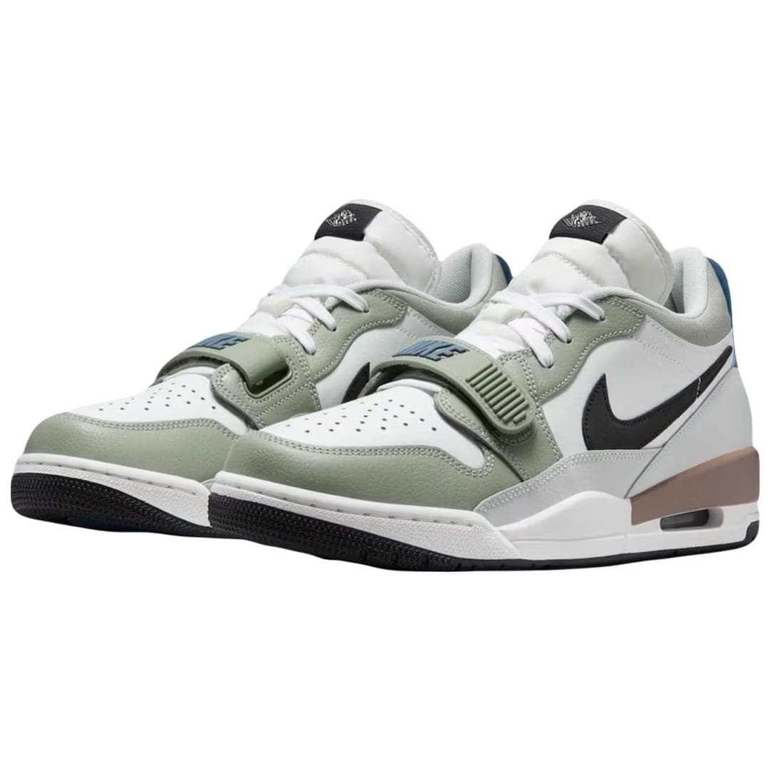 Ретро баскетбольные кроссовки Nike Air Jordan Legacy 312 Low White Green - изображение 3