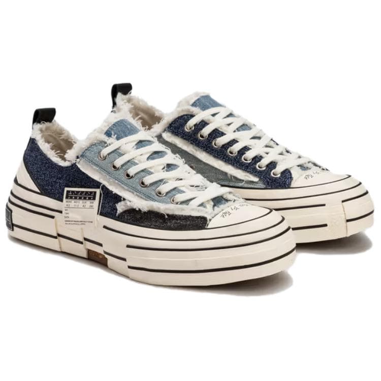Кеды xVESSEL X HBX G.O.P. LOWS DENIM - изображение 3
