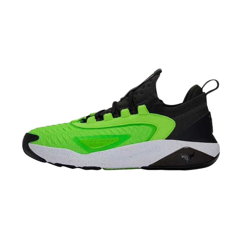 Кроссовки для спортзала Under Armour Project Rock 7 Амортизация Устойчивость к истиранию Низкий топ Кроссовки для тренировок Мужские Зеленый - изображение 1