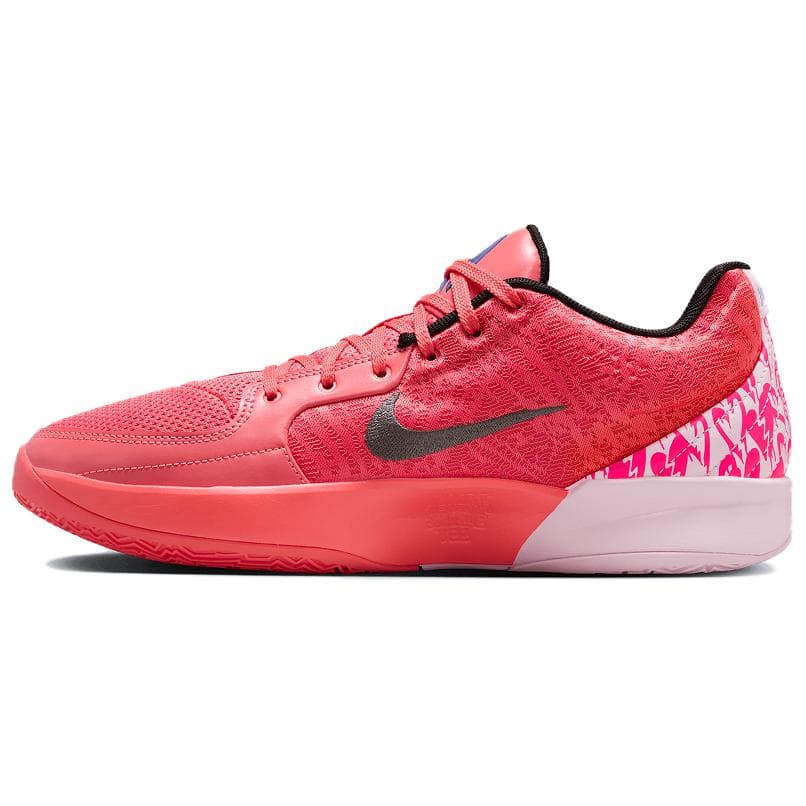 Кроссовки для баскетбола NIKE Ja 2 Low Топ Баскетбольные кроссовки Мужской Розовый Азиатский Версия - изображение 3